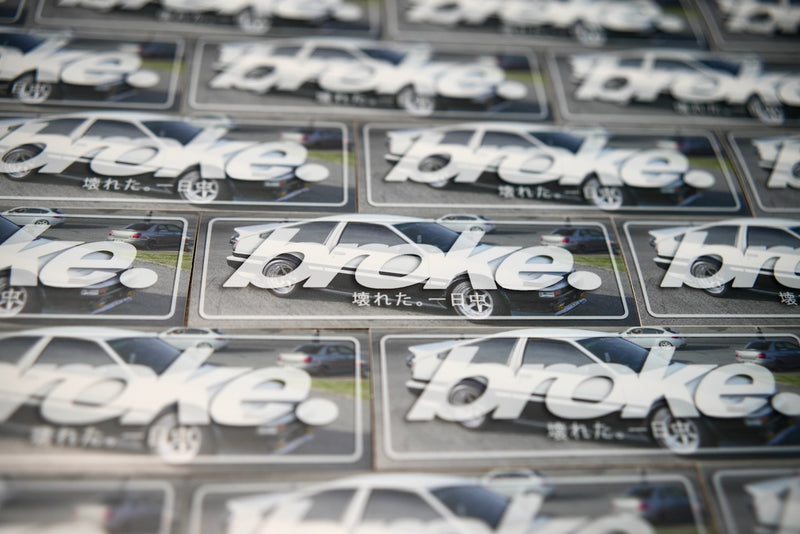 broke. Slap Stickers