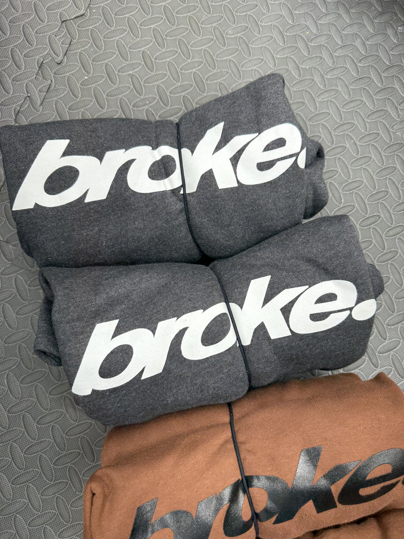broke. Hoodies