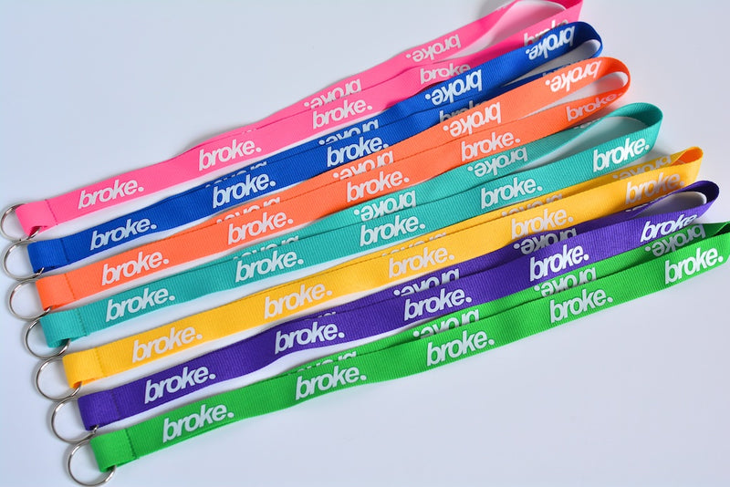 broke. Lanyard