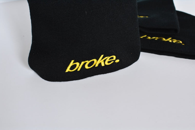 broke. Beanie