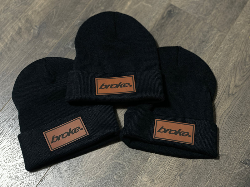 broke. Beanie