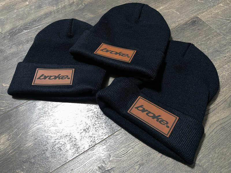 broke. Beanie